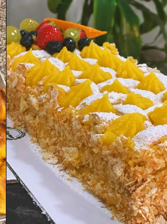 Bolo de celebração decorado