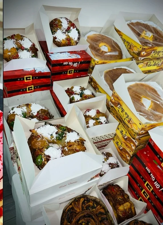 Caixas preparadas para encomenda